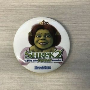 Shrek 2 DVD & Video Release Button